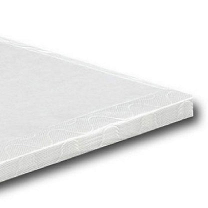 Amo 2 Inch XL Twin Size Bunkie Board Mattress Foundation with Slats, Foam