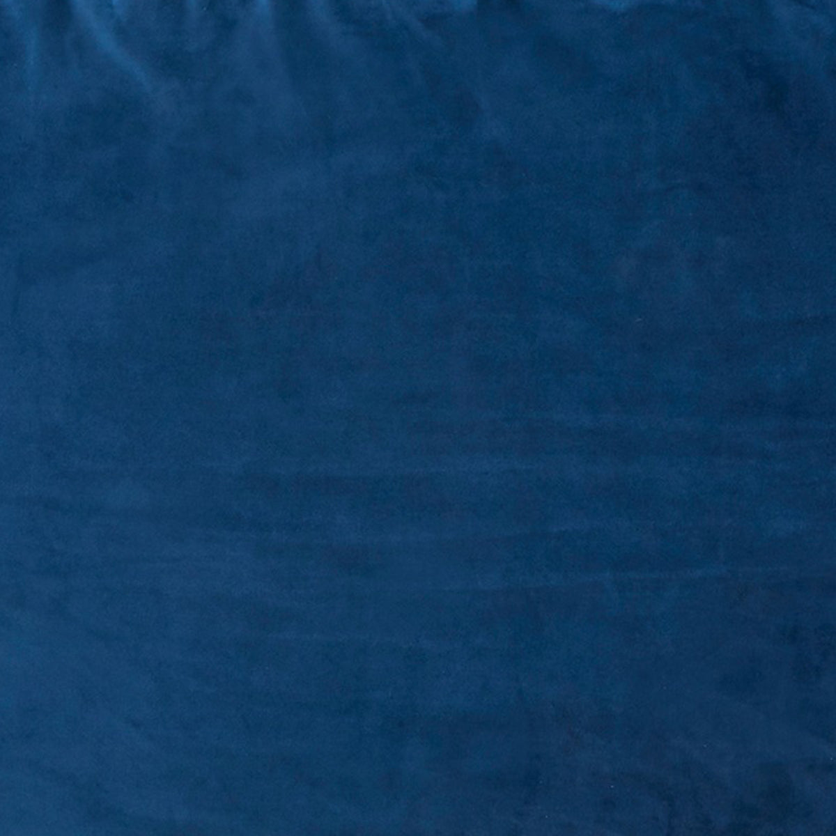 Olio 70 Inch Bean Bag, Round, Foam Filling, Velvet Upholstery, Navy Blue